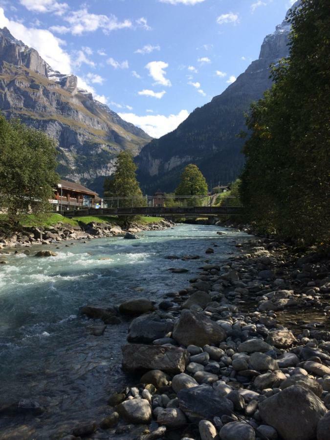 グリンデルヴァルトWetterhorn, Eiger, Jungfrau, Amazing!アパートメント エクステリア 写真