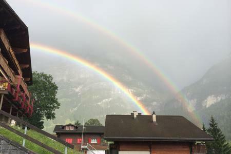グリンデルヴァルトWetterhorn, Eiger, Jungfrau, Amazing!アパートメント エクステリア 写真